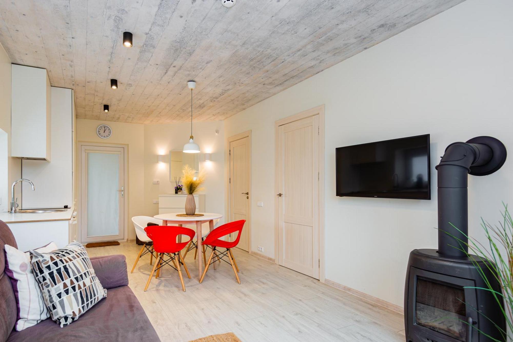Zalia Kopa Apartamentai Salia Juros Palanga Exterior photo