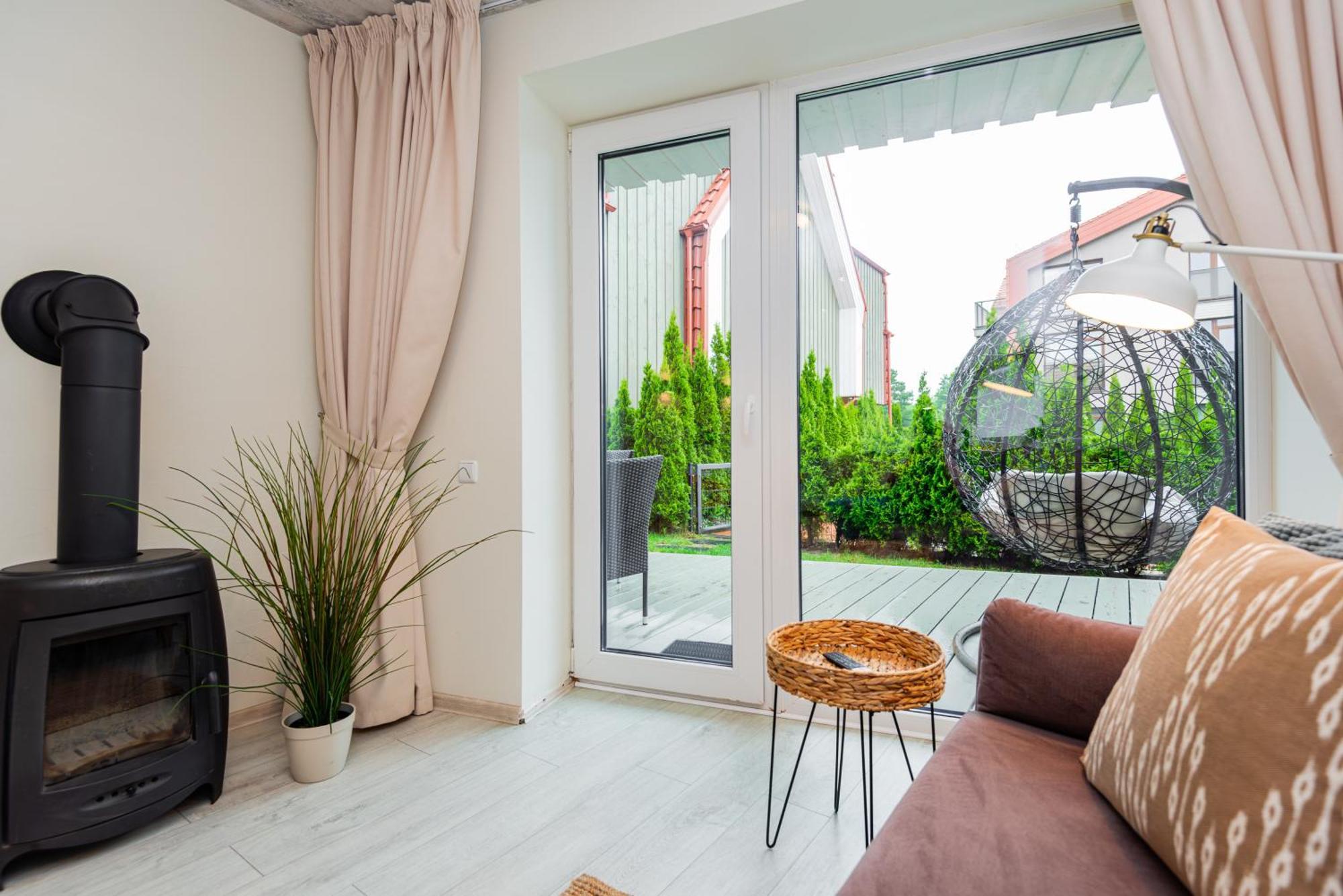 Zalia Kopa Apartamentai Salia Juros Palanga Exterior photo