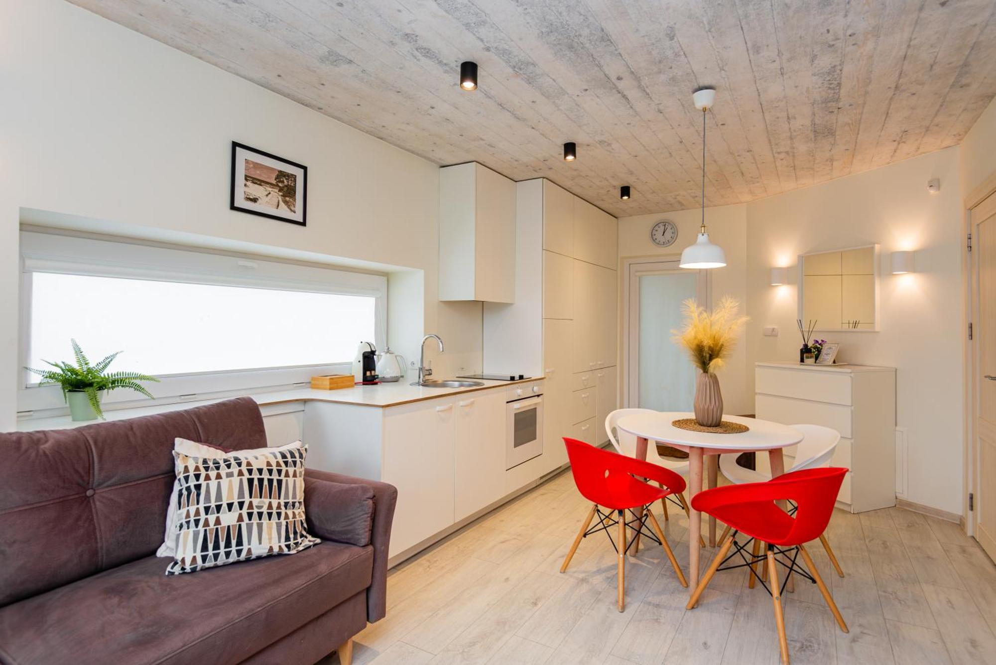 Zalia Kopa Apartamentai Salia Juros Palanga Exterior photo