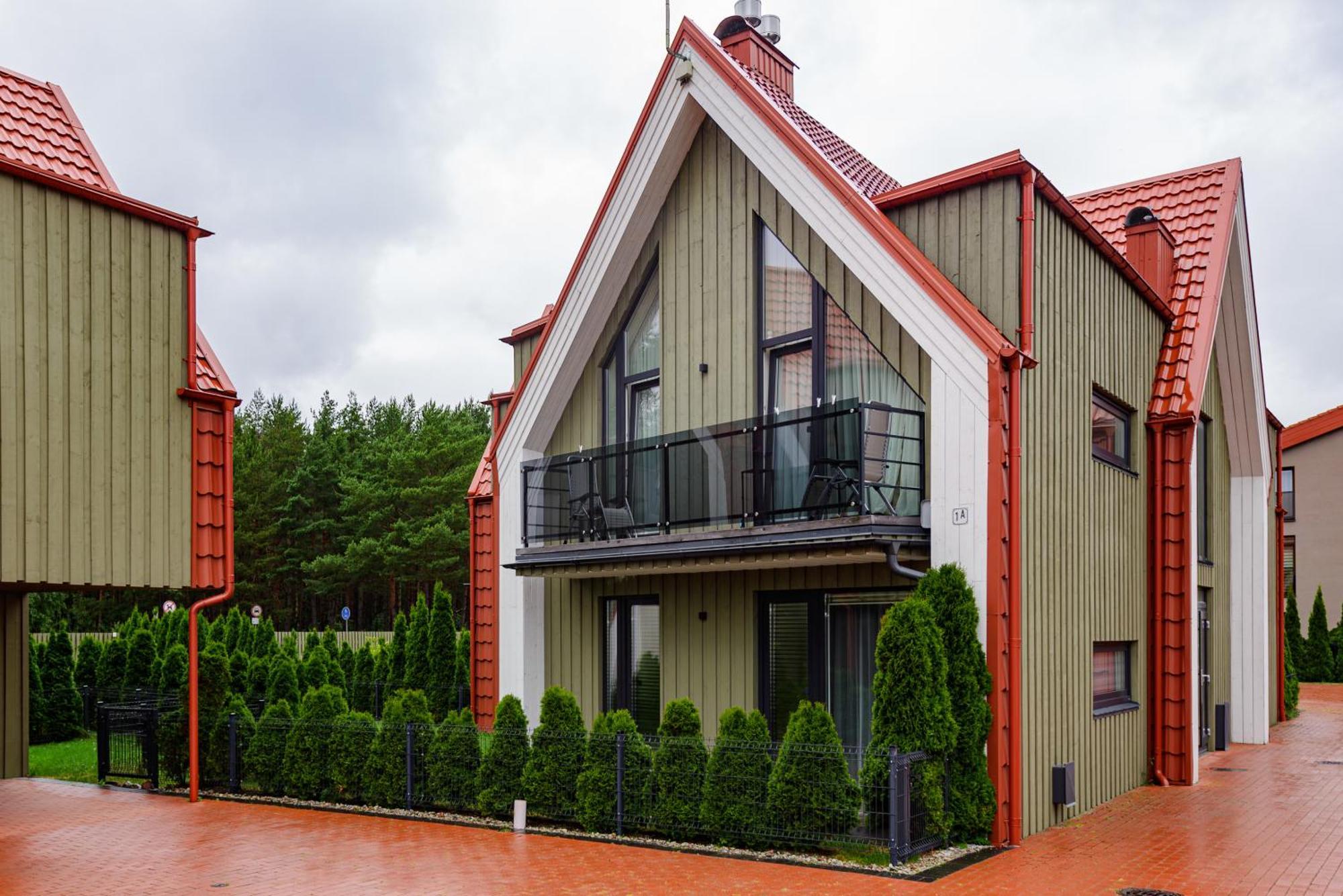 Zalia Kopa Apartamentai Salia Juros Palanga Exterior photo